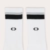 OAKLEY Essential Socks (3 PCS) White/Black (Veľkosť ponožky M)