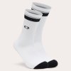 OAKLEY Essential Socks (3 PCS) White/Black (Veľkosť ponožky M)