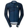 SCOTT Jersey M's RC Endurance LS Dark Blue (Veľkosť oblečenia L)