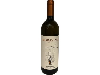 Moravíno Chardonnay pozdní sběr 2023 13% 0,75l (holá lahev)