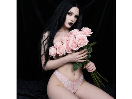 Kalhotky Pink Damnation modelka