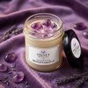 Smyslná svíčka ve skle Midnight Amethyst s vůní Kokosu