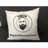 Polštářek #SpímSVemachem