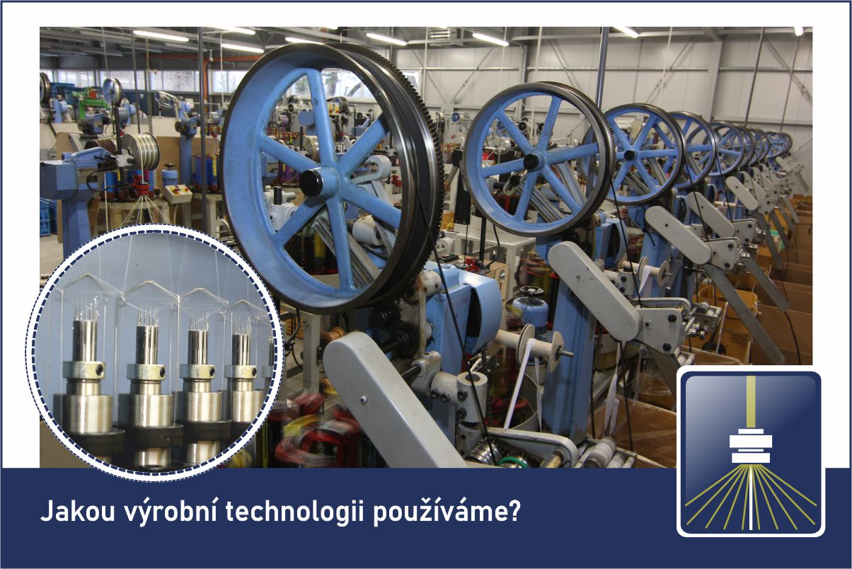 Jakou výrobní technologii používáte?
