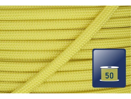 Paracord 550-Banana Yellow-cívka 50m