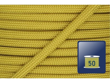Paracord 550-Ocher Yellow-cívka 50m