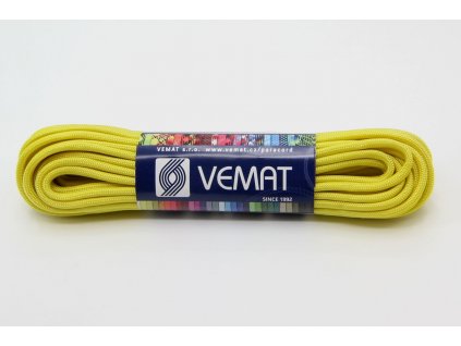 Paracord 550-Banana Yellow-svazek 10m