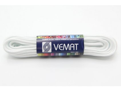 Paracord 550-White-svazek 10m