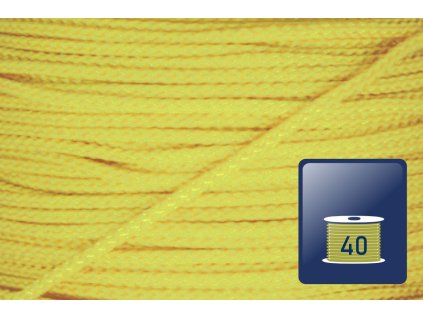 Microcord 1,4mm-Banana Yellow-cívka 40m