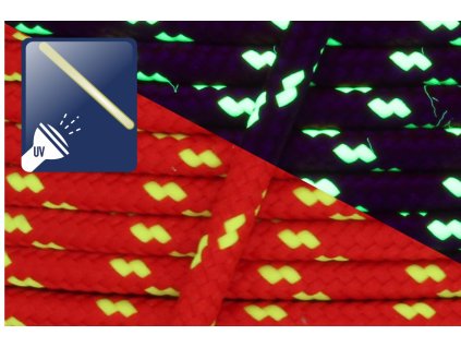 PES 16-pr.s jádrem 3,5mm-čv/fl.žlutá