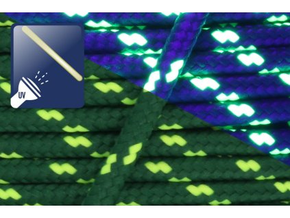 PES 16-pr.s jádrem 3,5mm-zel/fl.žlutá