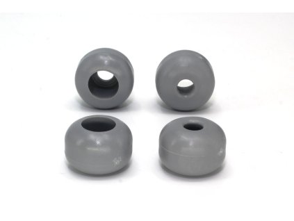 Zakončovací plastová kulička-šedá