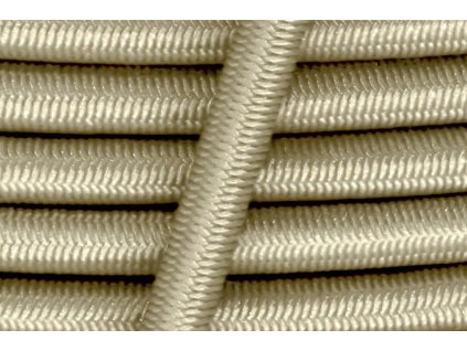 Gumolano 6mm-béžová