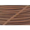 Okrouhlá pruženka 3mm-rašelin.hnědá-cívka 50m