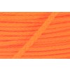 PES 4mm-fl.oranžová-cívka 100m