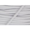 Okrouhlá pruženka 3mm-bílá-cívka 50m