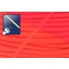 Okrouhlá pruženka 3mm-fl.červená-cívka 50m