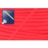 Okrouhlá pruženka 3mm-fl.červená-cívka 50m