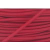 Okrouhlá pruženka 3mm-kardinál.červená-cívka 50m