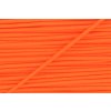 Klobouková guma 1,4mm-fl.oranžová-karta 50m