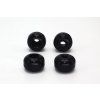 Zakončovací plastová kulička-černá