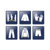 Prádlová pruženka 6mm-bílá-karta 5m