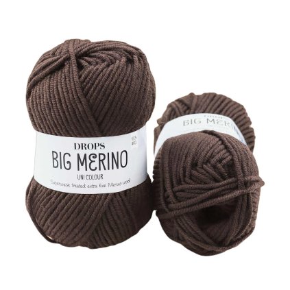 Drops Big Merino 28 kakao