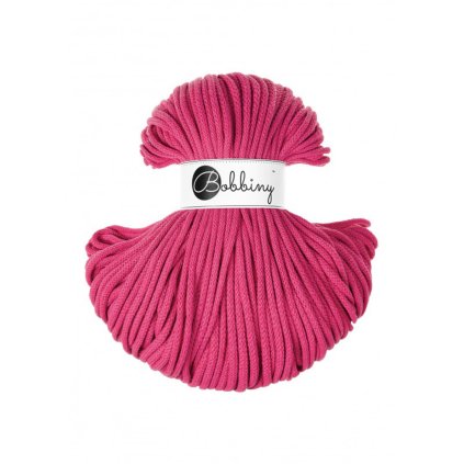 Bobbiny šňůry 5 mm Výrazná růžová (Dopamine Pink)