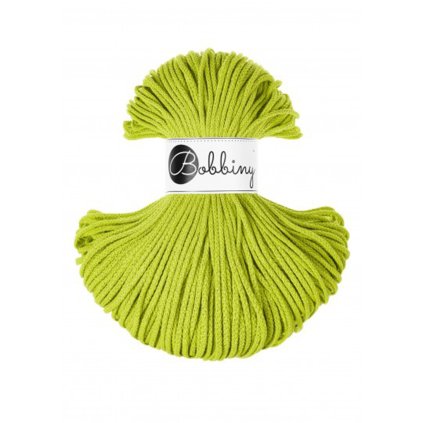 Bobbiny šňůry junior 3 mm Výrazná limetka (Dopamine Lime)