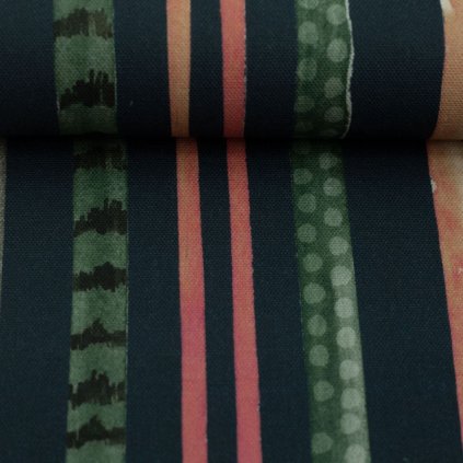 Dekorační látka Leon pruhy