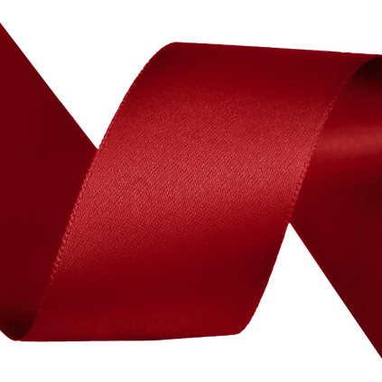 Atlasová stuha 40 mm 108646 granátová 5 m