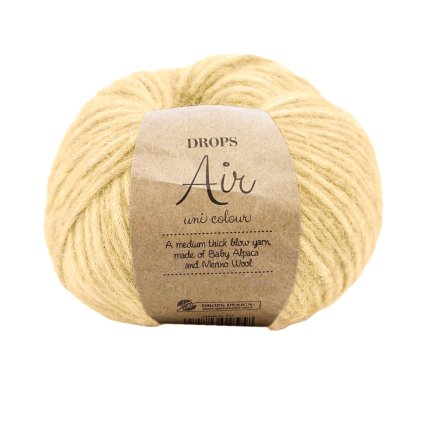 Drops Air Uni 65 světlá žlutá