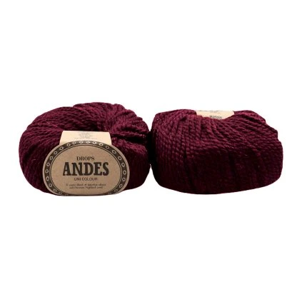 Drops Andes Uni 9030 bordó