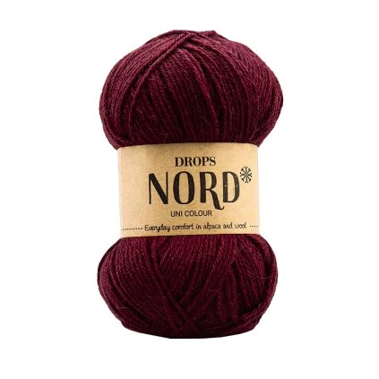 Drops Nord UNI 30 bordó