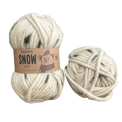 Drops Snow PRINT 124 kaňky