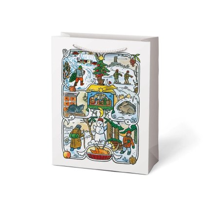 Dárková taška 190x250x90 mm motiv Josef Lada 5251262