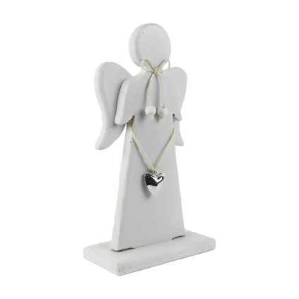 Dekorační anděl 13 x 6,5 x 24 cm