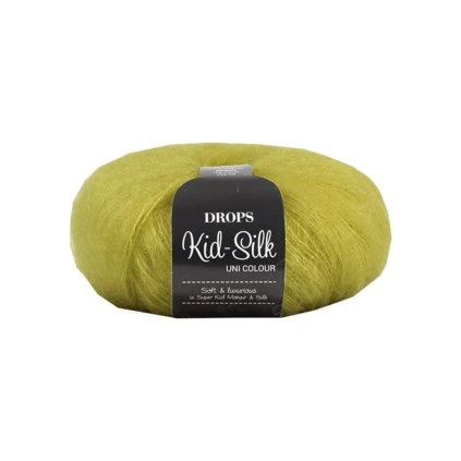 Drops Kid-Silk 67 světlá olivová