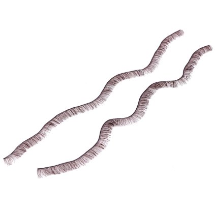 Dekorační polotovar řasy hnědé