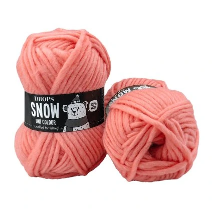 Drops Snow UNI 107 růžová broskvová