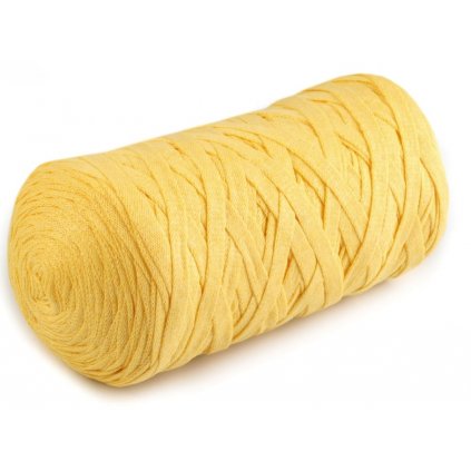 Ribbon Yarn Art světle žluté