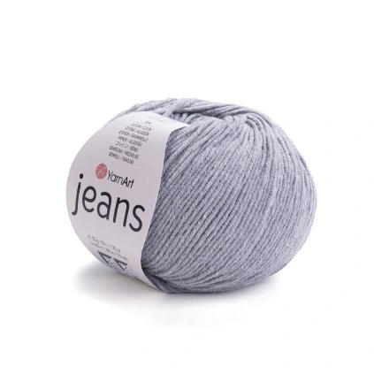 příze YarnArt Jeans 46 šedá