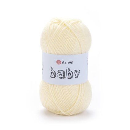 příze Baby 7003 pastelově žlutá