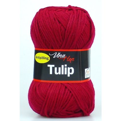 příze Tulip 4010 tmavě červená