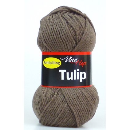příze Tulip 4224 matná hnědá