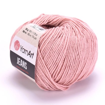 příze YarnArt Jeans 83 světlá starorůžová