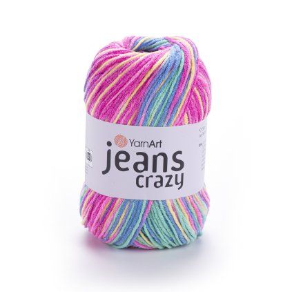 Jeans Crazy 7205 barevný mix