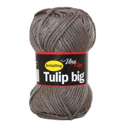 příze Tulip Big 4235 šedá
