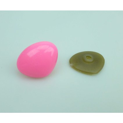 Čumáček bezpečnostní, 22 x 28 mm, růžový