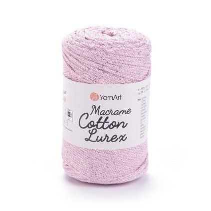 YARNART MACRAME COTTON LUREX 732